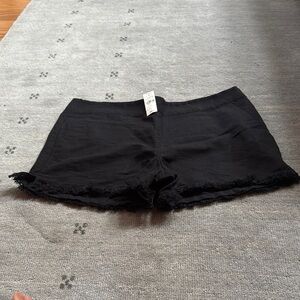 Loft Women's Black Shorts - Size 14-NWT